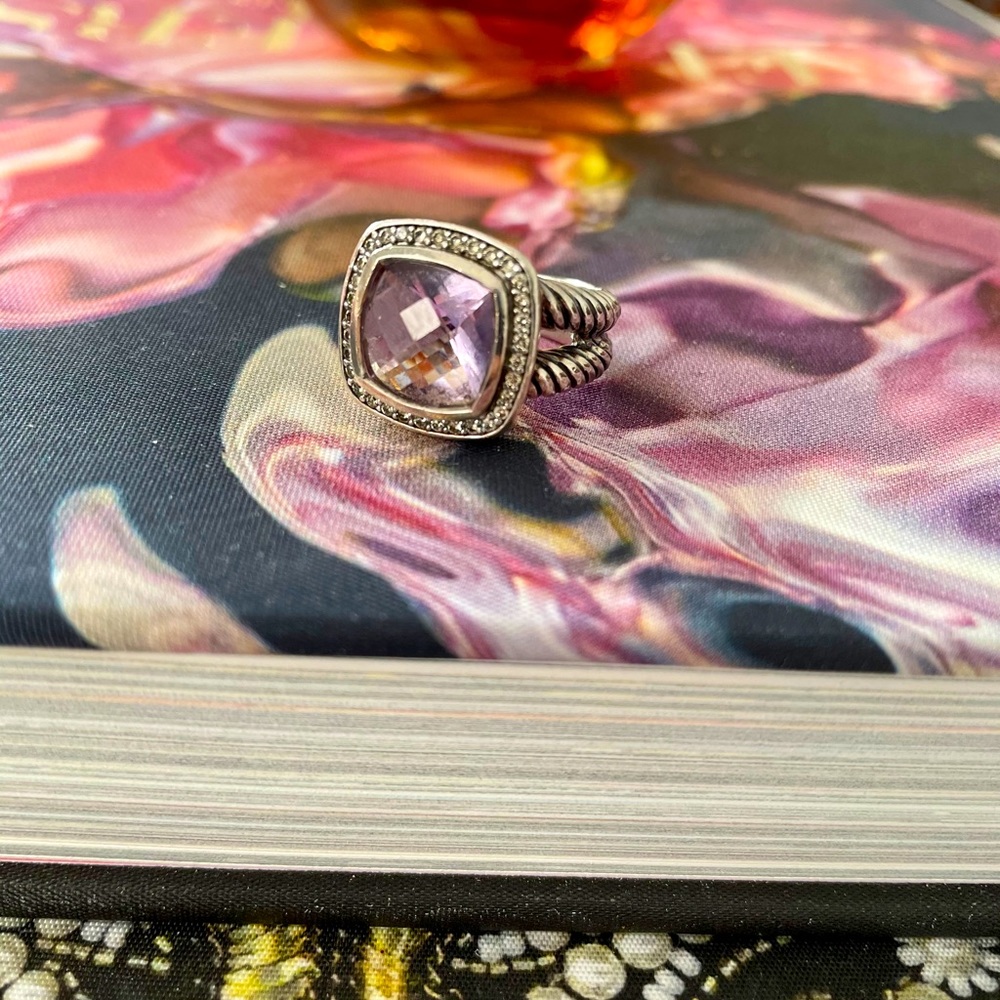 David Yurman lavender amethyst Albion ring